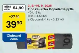 Tesco Fino Zeus Flex Odpadkové pytle nabídka