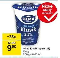 Tesco Olma Klasik jogurt bílý nabídka