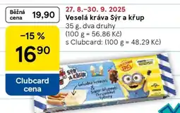 Tesco Veselá kráva Sýr a Křup nabídka