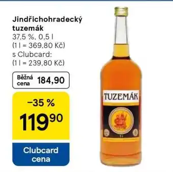 Tesco Jindřichohradecký tuzemák nabídka