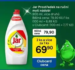 Tesco Jar Prostředek na ruční mytí nádobí nabídka