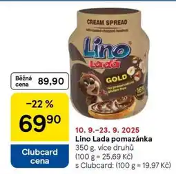 Tesco Lino Lada Pomazánka nabídka