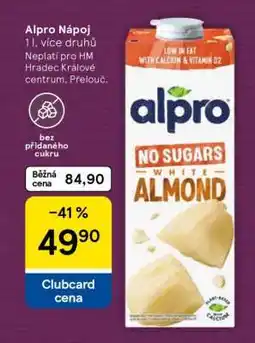 Tesco Alpro nápoj nabídka