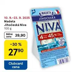 Tesco MADETA Jihočeská niva nabídka