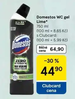 Tesco Domestos WC gel Lime nabídka