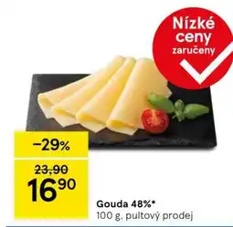 Tesco Gouda 48% nabídka