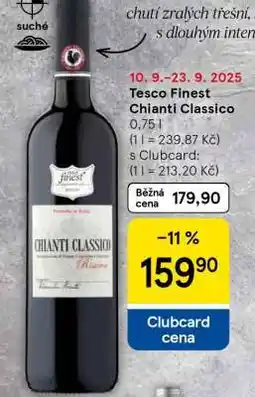 Tesco Tesco Finest Chianti Classico nabídka