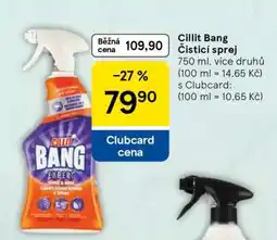 Tesco Cillit Bang Čisticí sprej nabídka