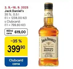 Tesco Jack Daniel‘s nabídka