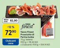 Tesco Tesco Finest Prosciutto di Parma šunka nabídka