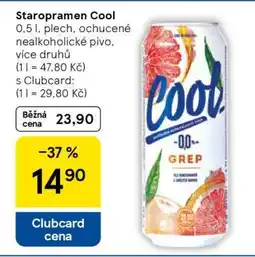 Tesco Staropramen Cool nabídka