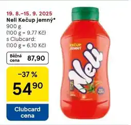 Tesco Neli Kečup jemný nabídka