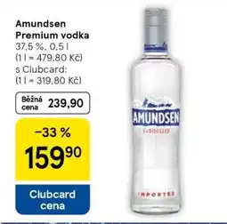 Tesco Amundsen Premium vodka nabídka