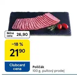 Tesco Poličák nabídka