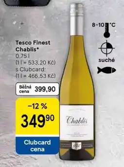 Tesco Tesco Finest Chablis nabídka