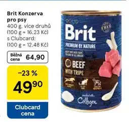 Tesco Brit Konzerva pro psy nabídka