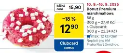 Tesco Donut premium marshmallows nabídka