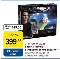 Tesco Laser X Pistole s infračervenými paprsky nabídka