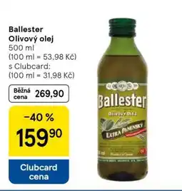 Tesco Ballester Olivový olej nabídka