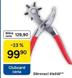 Tesco Děrovací kleště nabídka