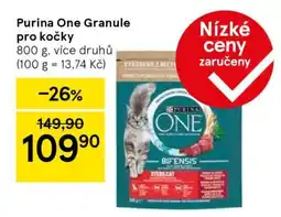 Tesco Purina One Granule pro kočky nabídka