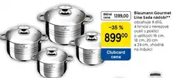 Tesco Blaumann Gourmet Line Sada nádobí nabídka