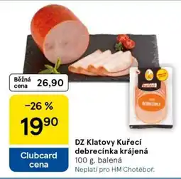 Tesco DZ Klatovy Kuřecí debrecínka krájená nabídka
