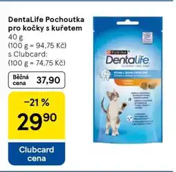 Tesco DentaLife Pochoutka pro kočky s kuřetem nabídka