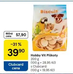 Tesco Hobby Vit Piškoty nabídka