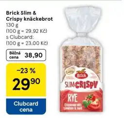 Tesco Brick Slim & Crispy Knäckebrot nabídka