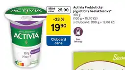 Tesco Activia Probiotický jogurt bílý bezlaktózový nabídka
