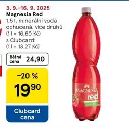 Tesco Magnesia red nabídka
