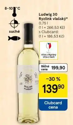 Tesco Ludwig 30 Ryzlink vlašský nabídka