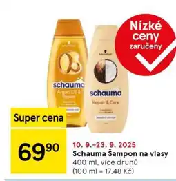 Tesco Schauma Šampon na vlasy nabídka