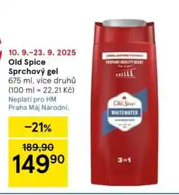 Tesco Old Spice sprchový gel nabídka
