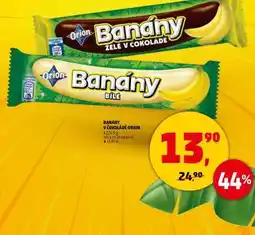 Penny Market BANÁNY V ČOKOLÁDĚ ORION nabídka