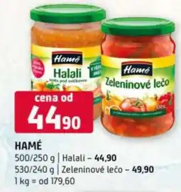 Terno HAMÉ ZELENINOVÉ LEČO nabídka