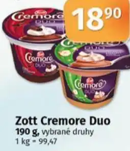 Coop Zott Cremore Duo nabídka