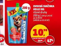 Penny Market Hello ovocná svačinka nabídka