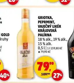 Penny Market Vaječný likér nabídka