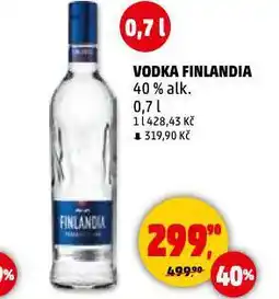 Penny Market Finlandia vodka nabídka