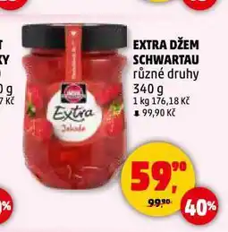 Penny Market Schwartau extra džem nabídka