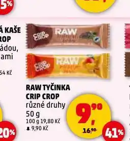 Penny Market Crip crop raw tyčinka nabídka
