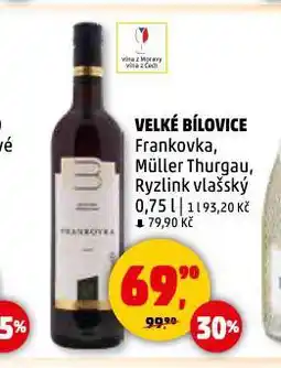 Penny Market Velké bílovice müller thurgau nabídka