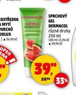 Penny Market Dermacol sprchový gel nabídka