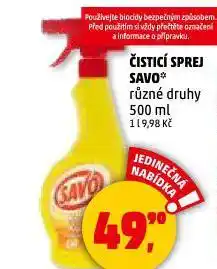 Penny Market Savo čisticí sprej nabídka