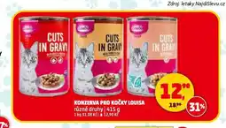 Penny Market Louisa konzerva pro kočky nabídka
