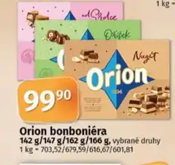 Coop Orion bonboniéra nabídka