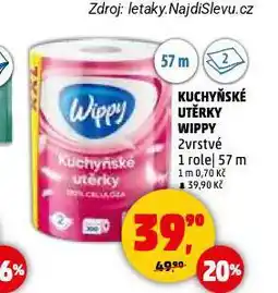 Penny Market Wippy kuchyňské utěrky nabídka