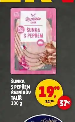 Penny Market Šunka s pepřem nabídka